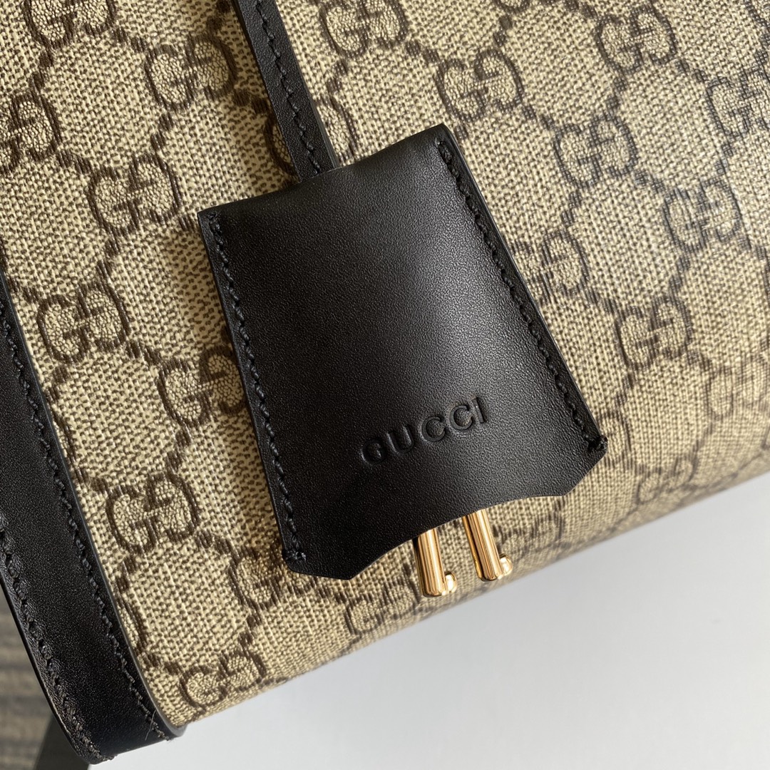 Gucci Padlock Medium GG Shoulder Bag 479197 Black 